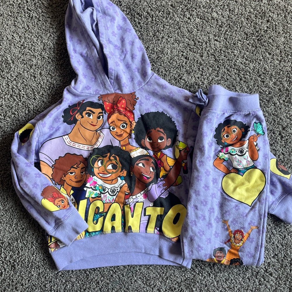 Encanto Kids Hoodie and Pants Set